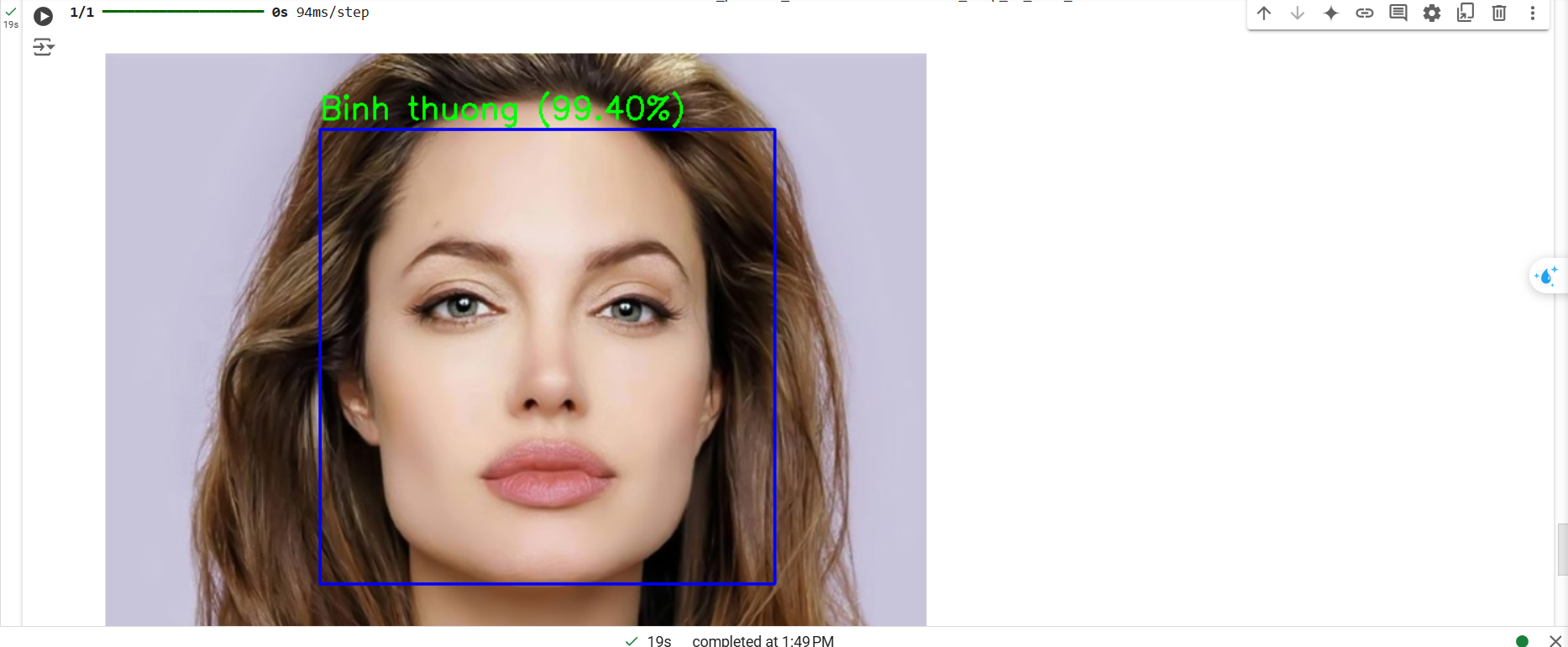 Kết quả dự đoán